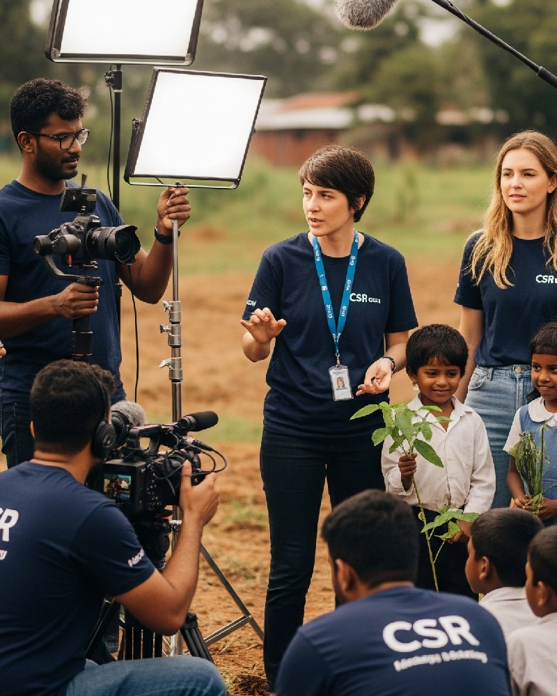 Creative video production and storytelling services for brands and organizations