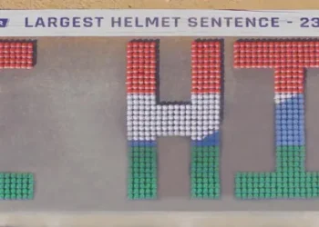 Largest Sentence Formation with Tri-Color Helmets